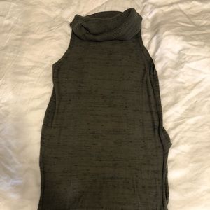 Cowl neck dress